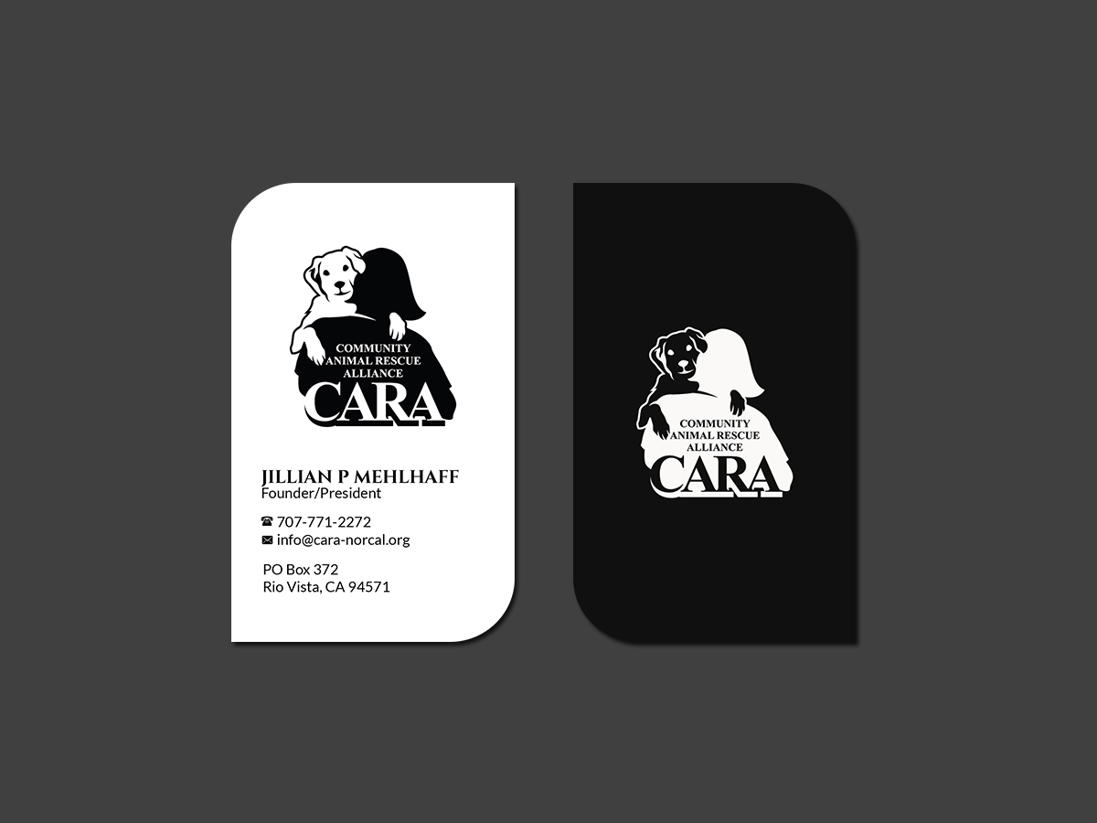 Business Card Design by Creations Box 2015 for Community Animal Rescue Alliance | Design #22329733
