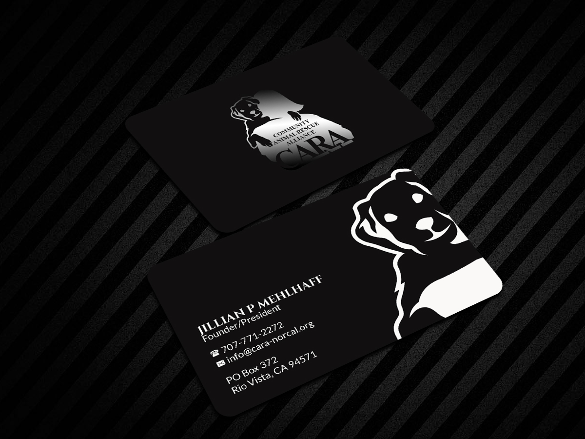 Business Card Design by Creations Box 2015 for Community Animal Rescue Alliance | Design #22329734