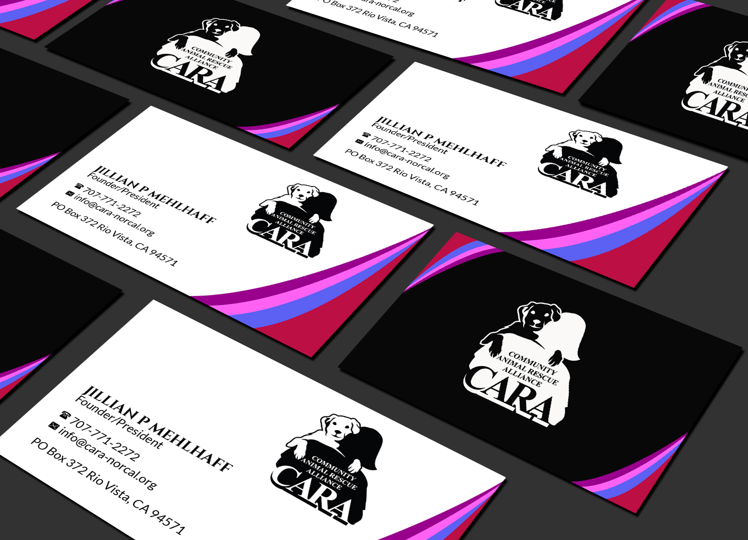 Business Card Design by Creations Box 2015 for Community Animal Rescue Alliance | Design #22329743