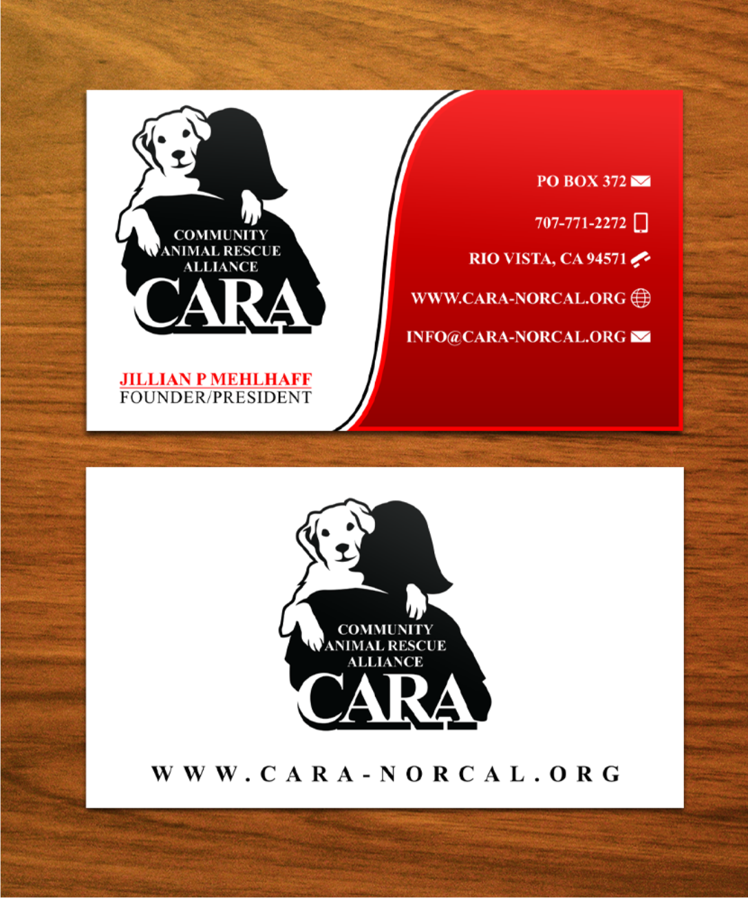 Business Card Design by StY_12 for Community Animal Rescue Alliance | Design #22349978