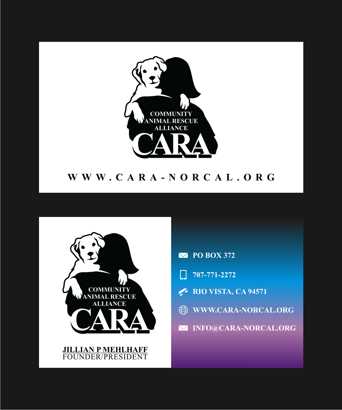 Diseño de Tarjeta de Presentación por StY_12 para Community Animal Rescue Alliance | Diseño #22355273