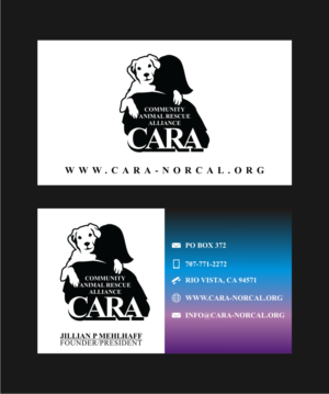Diseño de Tarjeta de Presentación por StY_12 para Community Animal Rescue Alliance | Diseño: #22355273
