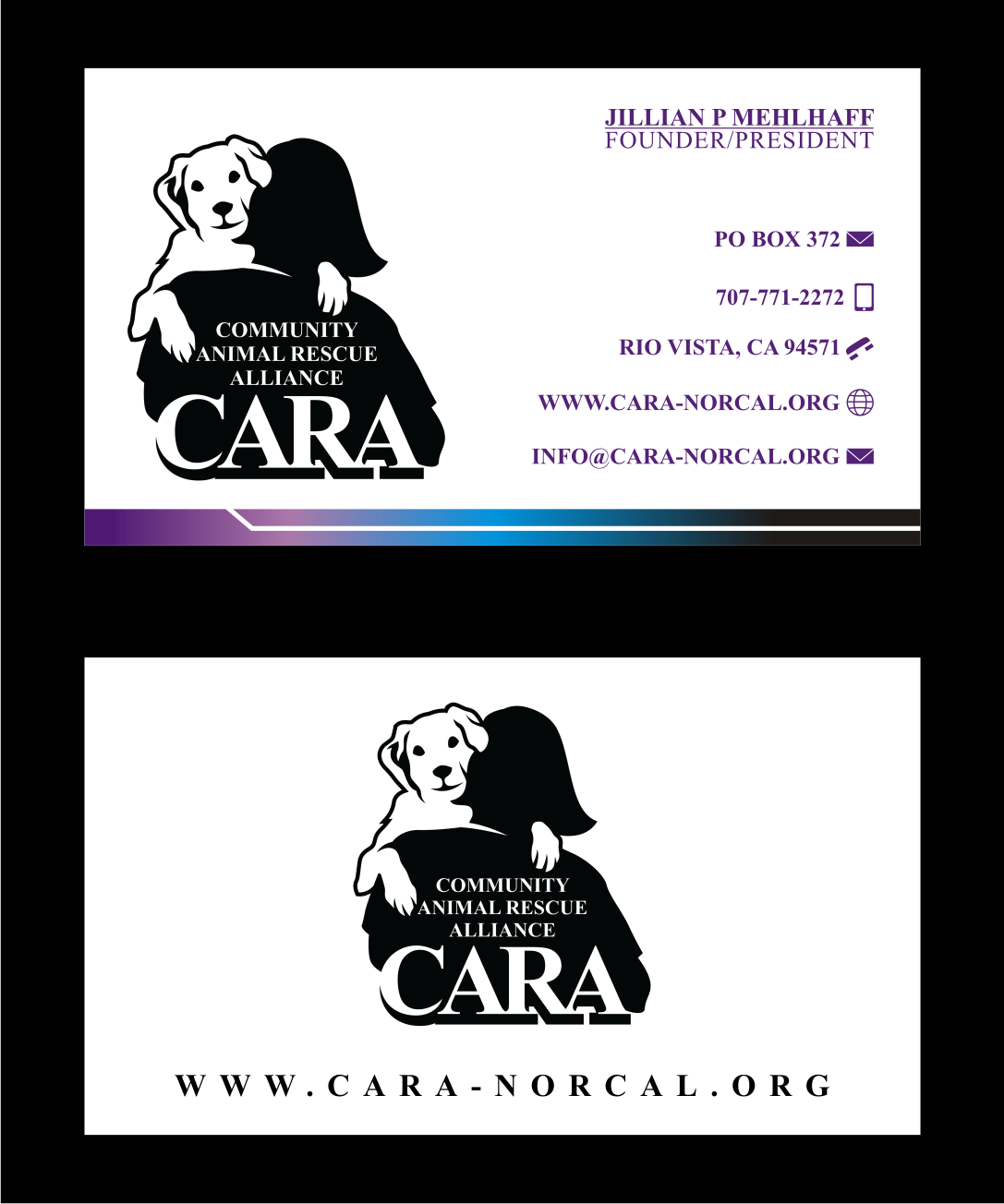 Diseño de Tarjeta de Presentación por StY_12 para Community Animal Rescue Alliance | Diseño #22355283