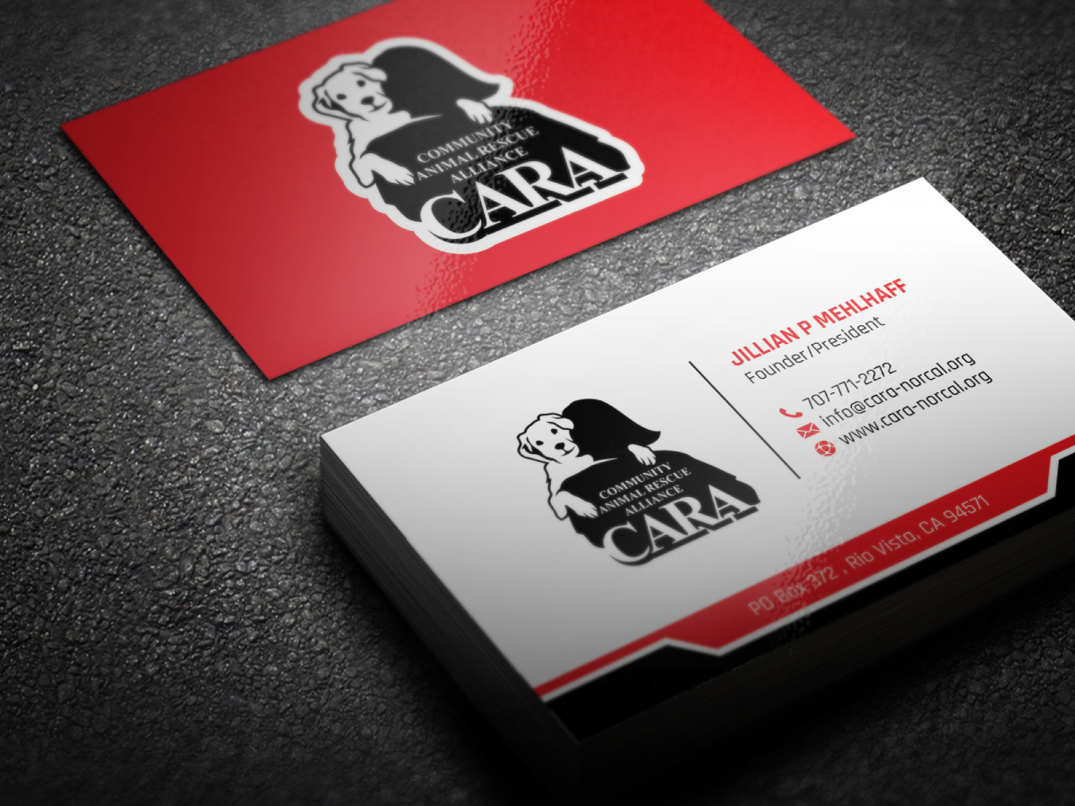 Business Card Design by LAXMI DESIGNHUB for Community Animal Rescue Alliance | Design #22325778