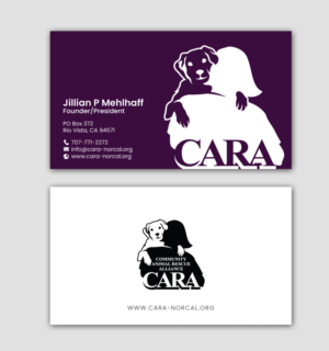 Business Card Design by chandrayaan.creative for Community Animal Rescue Alliance | Design: #22352353