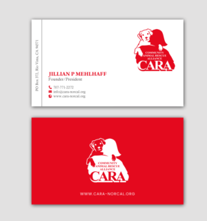 Business Card Design by chandrayaan.creative for Community Animal Rescue Alliance | Design: #22352357