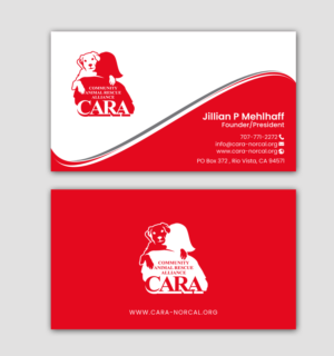 Business Card Design by chandrayaan.creative for Community Animal Rescue Alliance | Design: #22352361