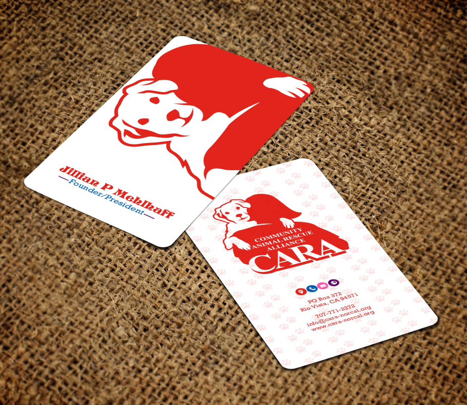 Business Card Design by chandrayaan.creative for Community Animal Rescue Alliance | Design #22354419