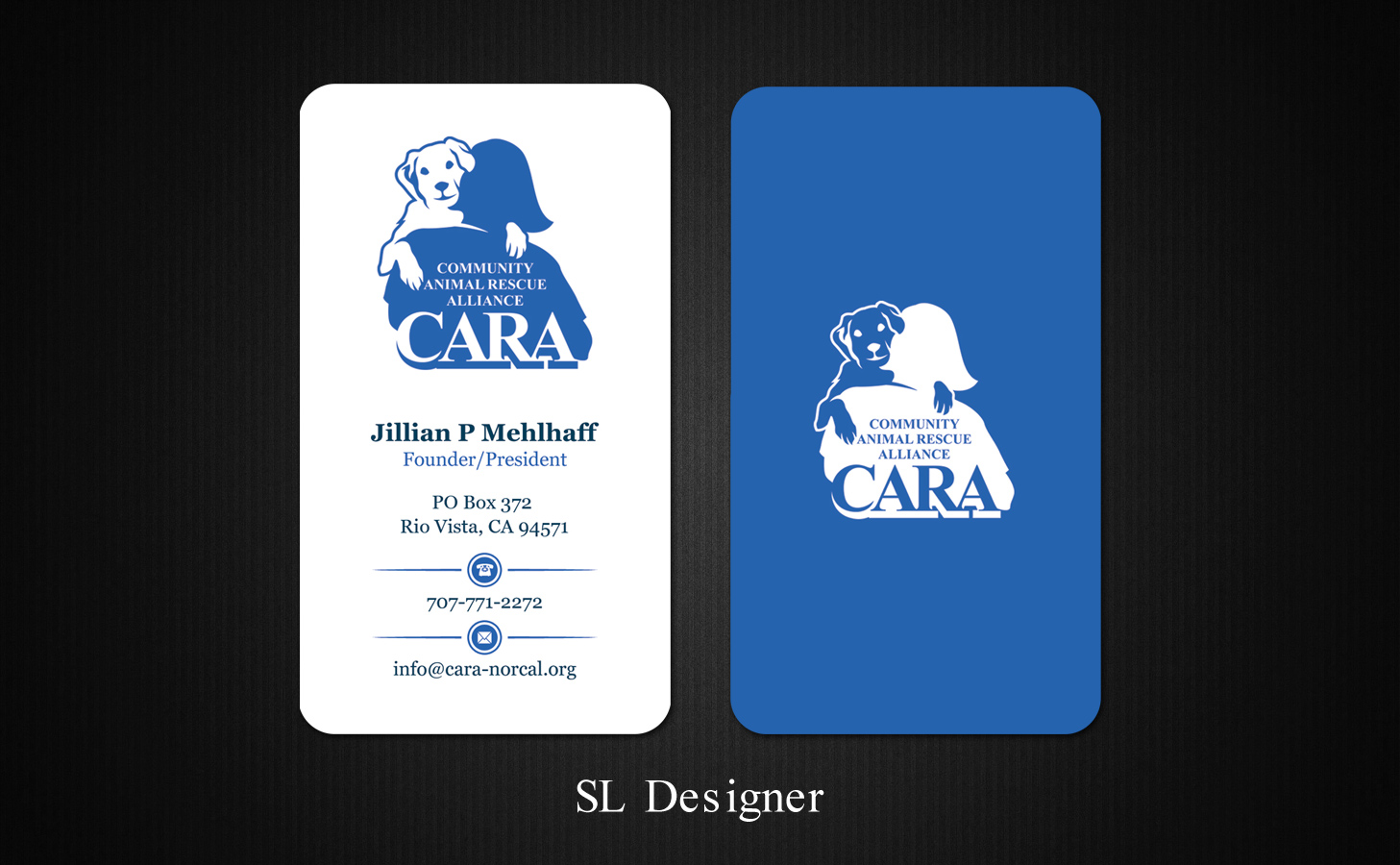 Business Card Design by SL Designer for Community Animal Rescue Alliance | Design #22319121