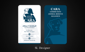 Business Card Design by SL Designer for Community Animal Rescue Alliance | Design: #22319122