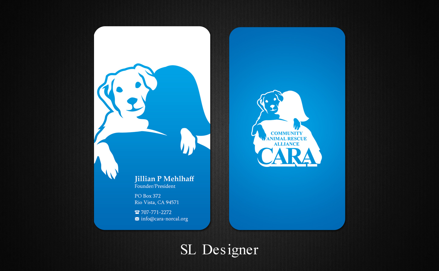 Business Card Design by SL Designer for Community Animal Rescue Alliance | Design #22319130