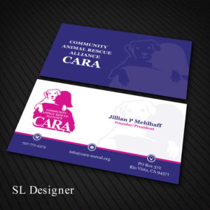Diseño de Tarjeta de Presentación por SL Designer para Community Animal Rescue Alliance | Diseño: #22319131