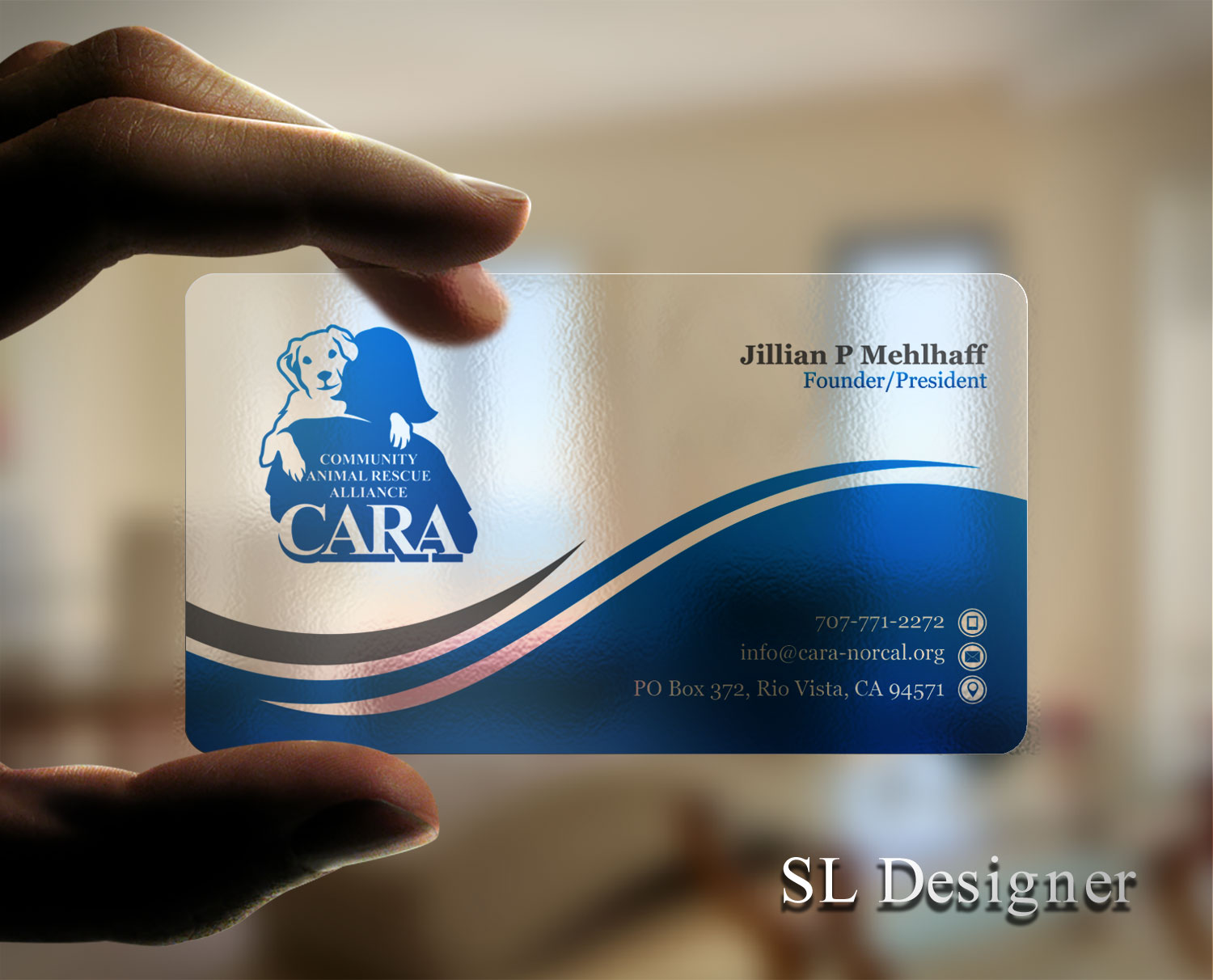 Business Card Design by SL Designer for Community Animal Rescue Alliance | Design #22319137