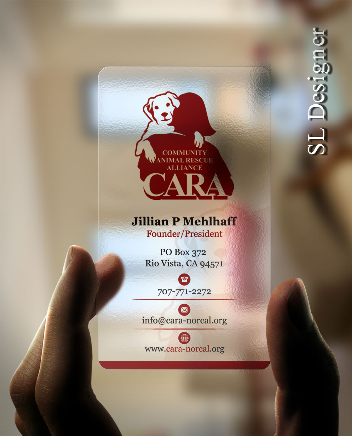 Business Card Design by SL Designer for Community Animal Rescue Alliance | Design #22320168