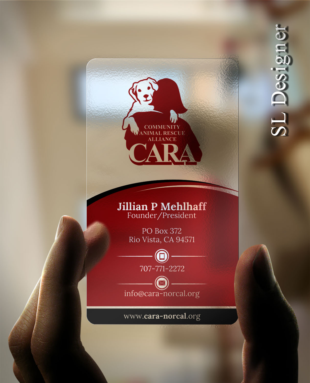 Business Card Design by SL Designer for Community Animal Rescue Alliance | Design #22321026