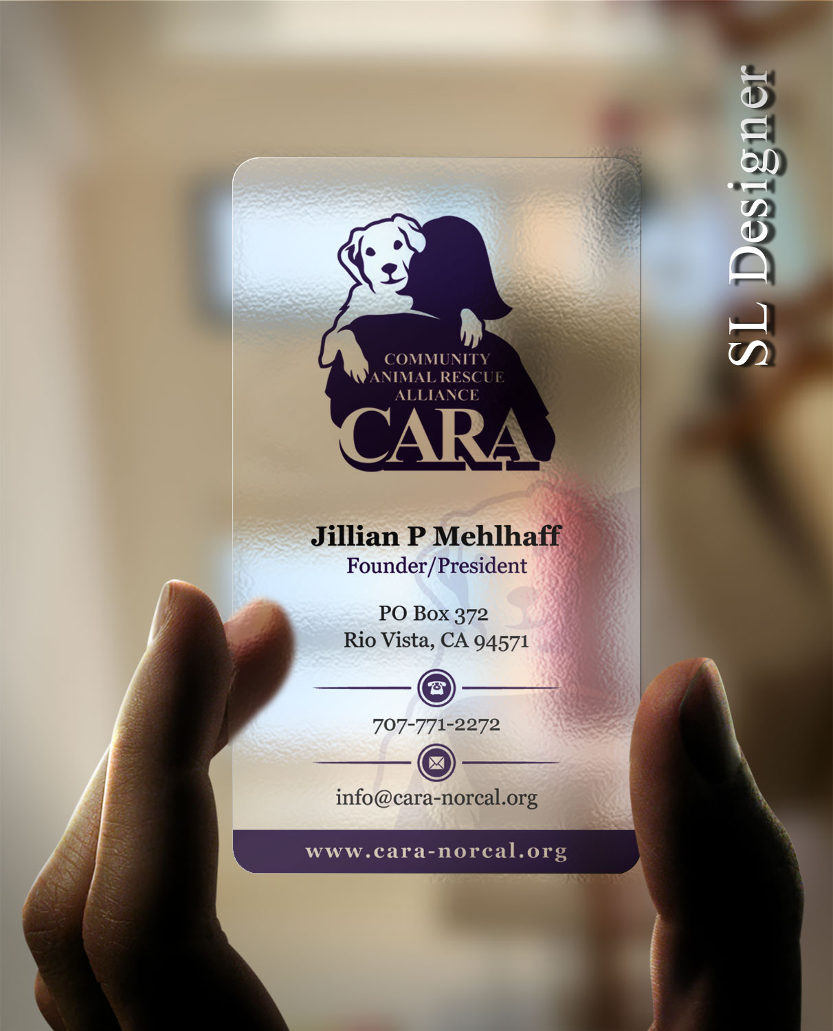 Business Card Design by SL Designer for Community Animal Rescue Alliance | Design #22321668