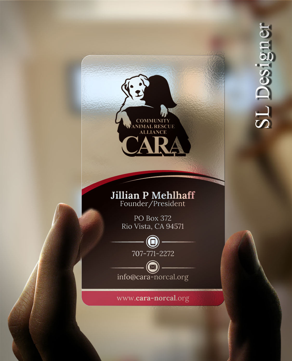 Business Card Design by SL Designer for Community Animal Rescue Alliance | Design #22329739