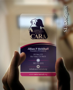 Business Card Design by SL Designer for Community Animal Rescue Alliance | Design: #22329740