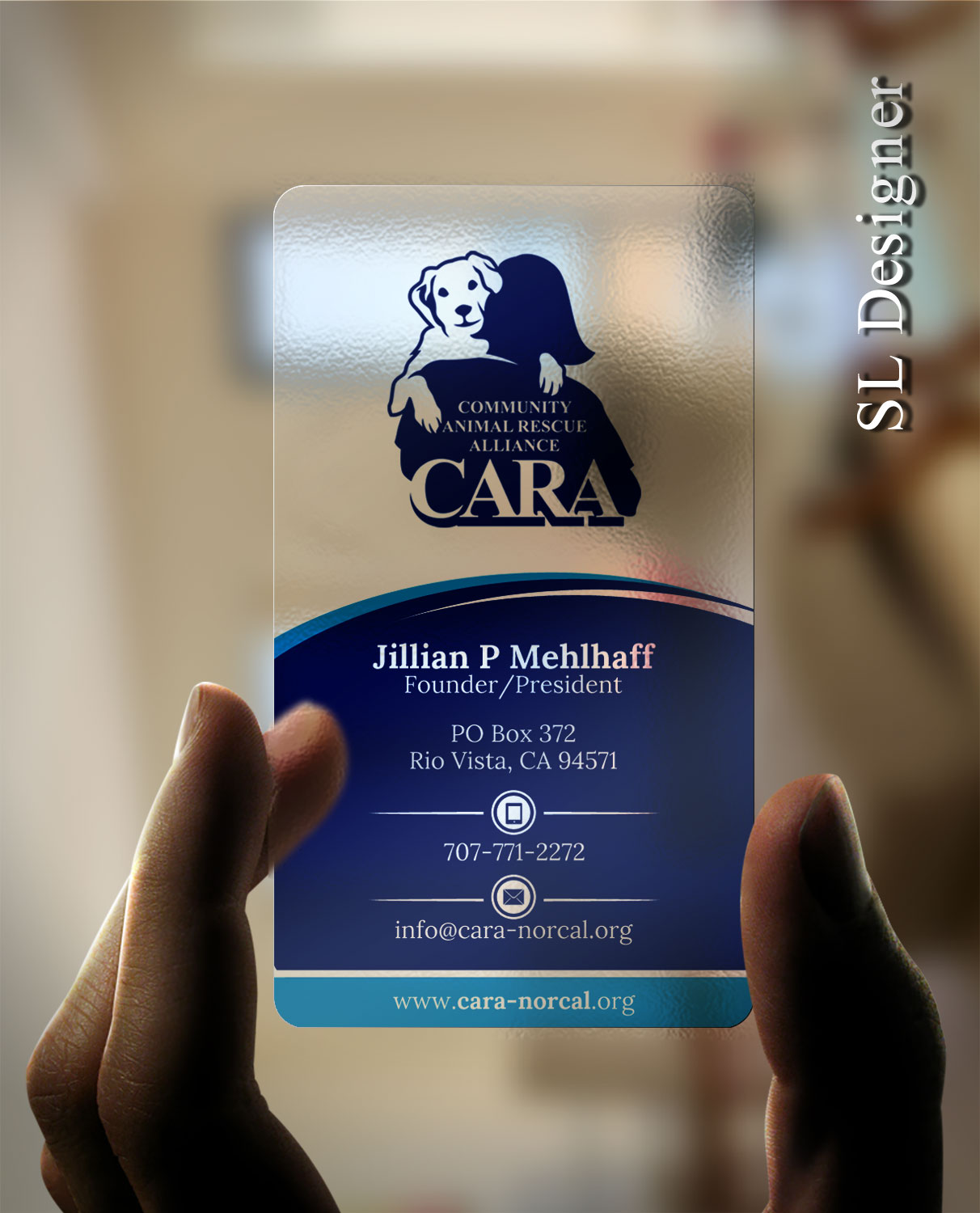 Business Card Design by SL Designer for Community Animal Rescue Alliance | Design #22329741