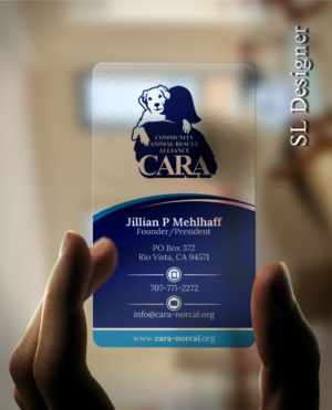 Business Card Design by SL Designer for Community Animal Rescue Alliance | Design: #22329741