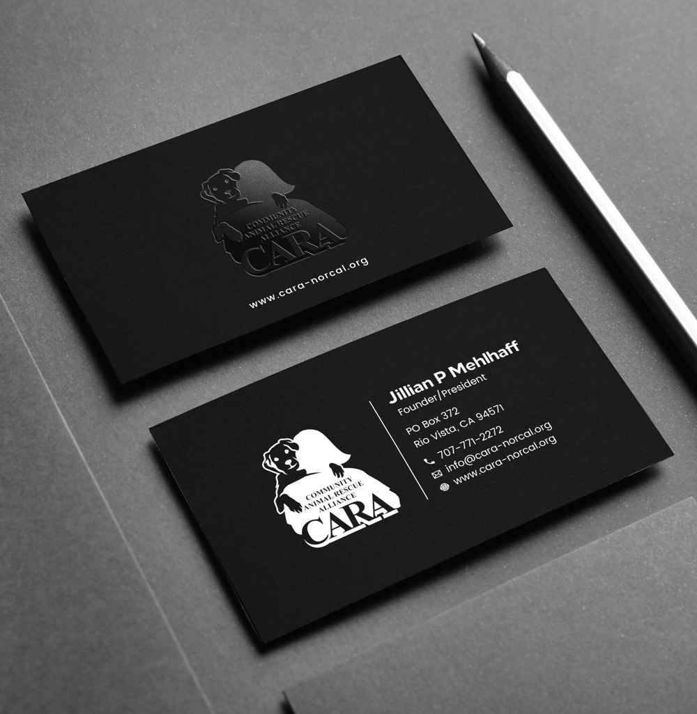 Business Card Design by alex_etel for Community Animal Rescue Alliance | Design #22324645