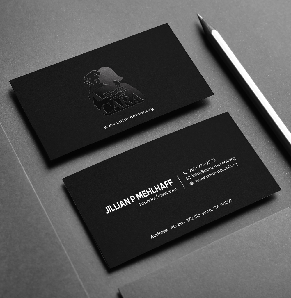 Diseño de Tarjeta de Presentación por alex_etel para Community Animal Rescue Alliance | Diseño #22324646