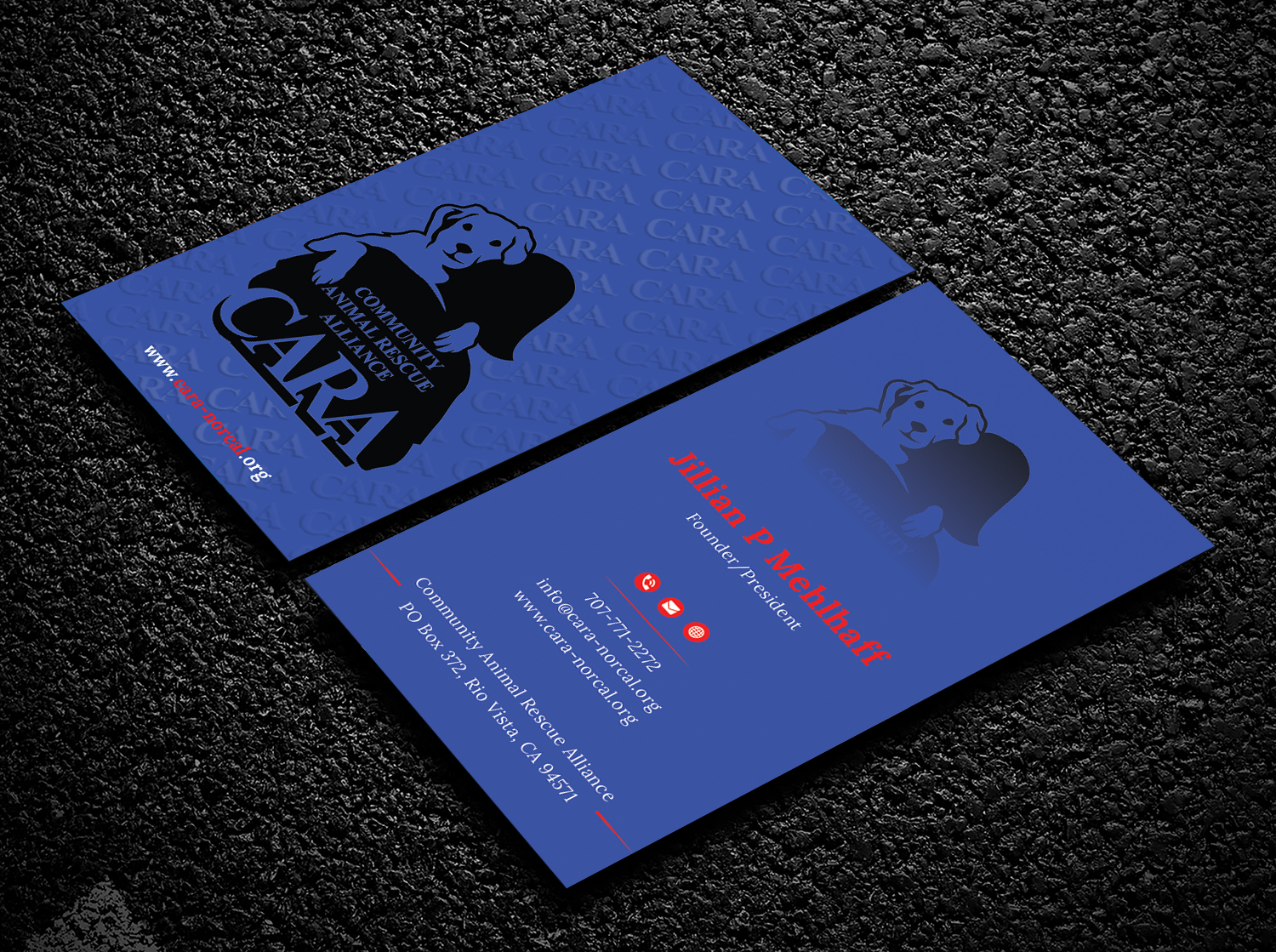 Diseño de Tarjeta de Presentación por Bold Pixels para Community Animal Rescue Alliance | Diseño #22320683