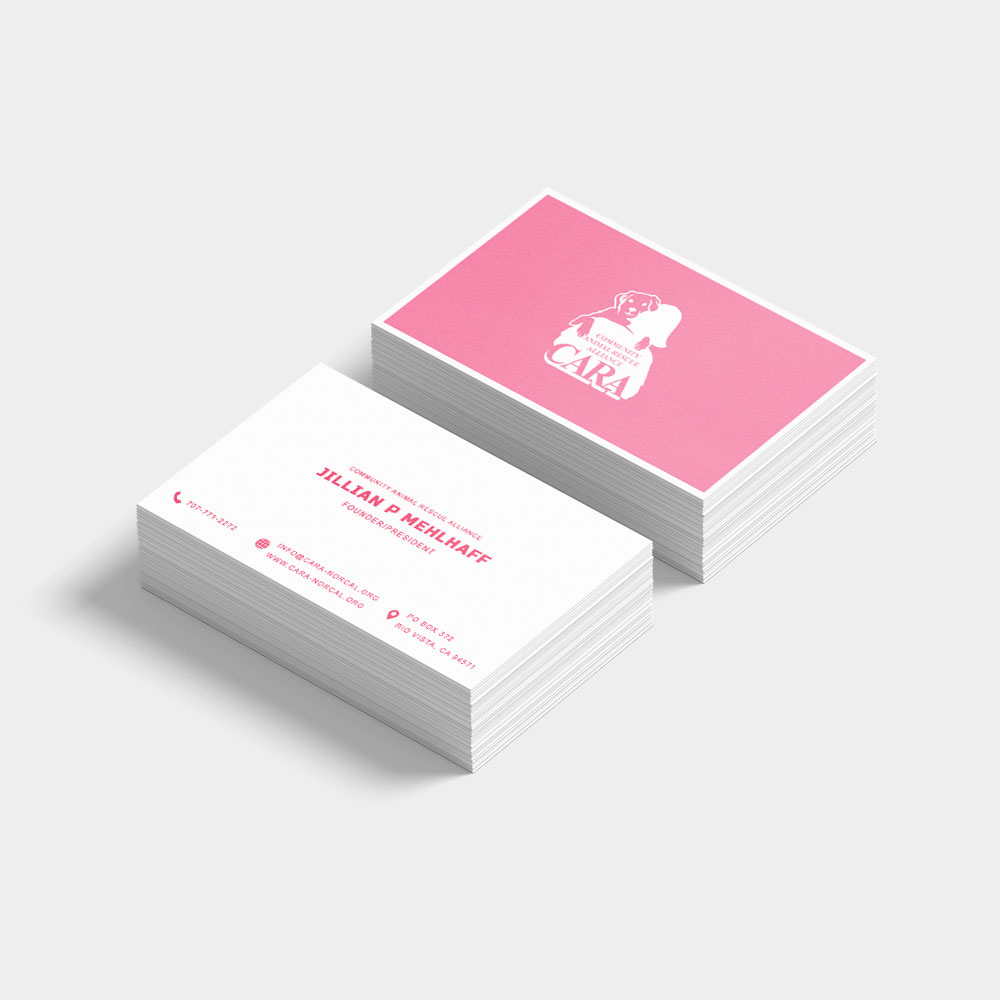 Business Card Design by Siddharth Pandya 2 for Community Animal Rescue Alliance | Design #22324172
