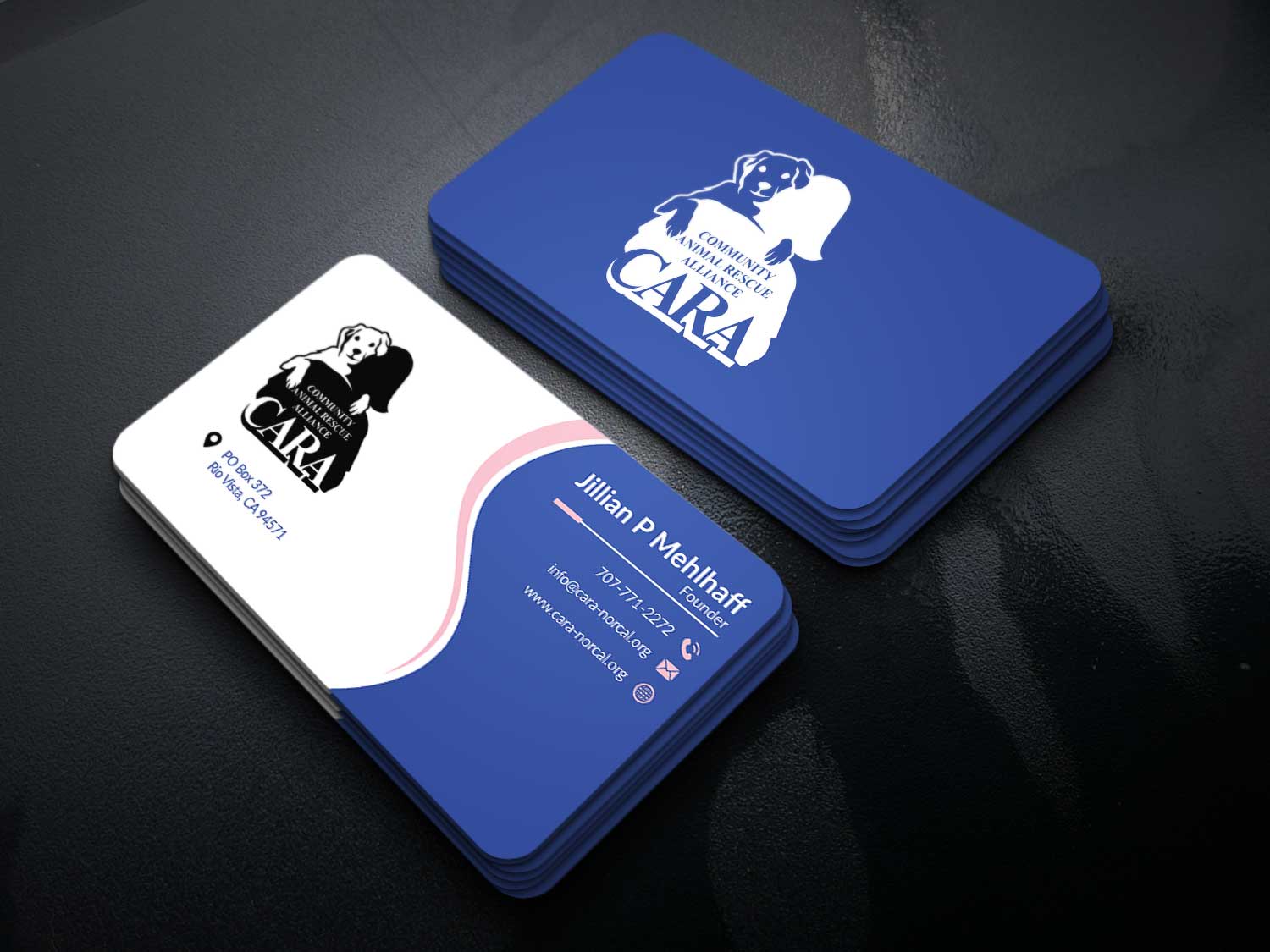 Business Card Design by Musa. A for Community Animal Rescue Alliance | Design #22336487