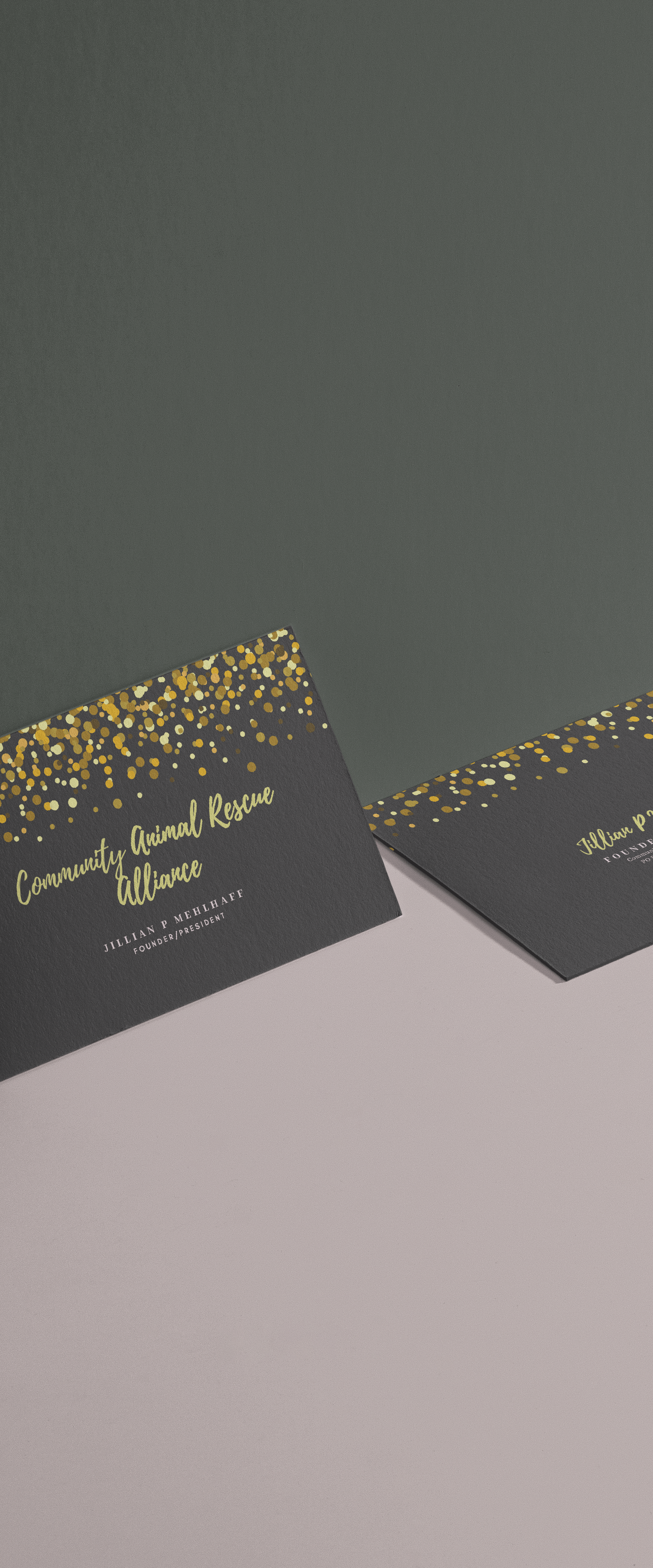 Diseño de Tarjeta de Presentación por Anthony Arroyo para Community Animal Rescue Alliance | Diseño #22350202