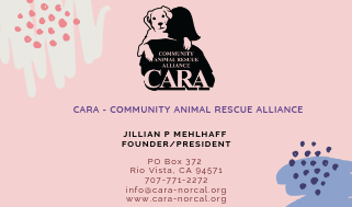 Business Card Design by Jooze for Community Animal Rescue Alliance | Design #22350503