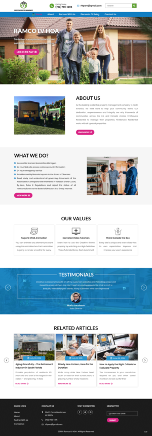 Web Design by pb for RAMCO | Design: #22334306