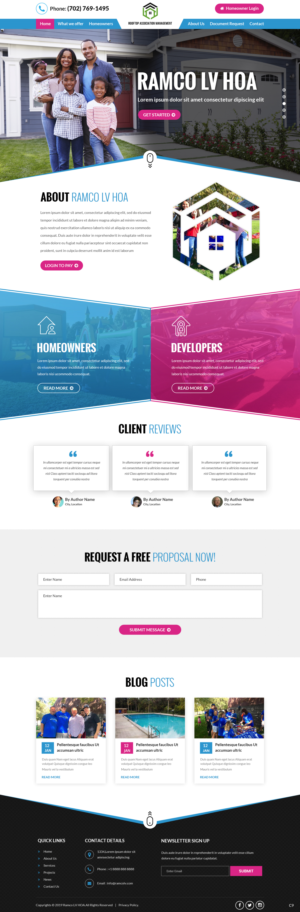 Web Design by pb for RAMCO | Design: #22334307
