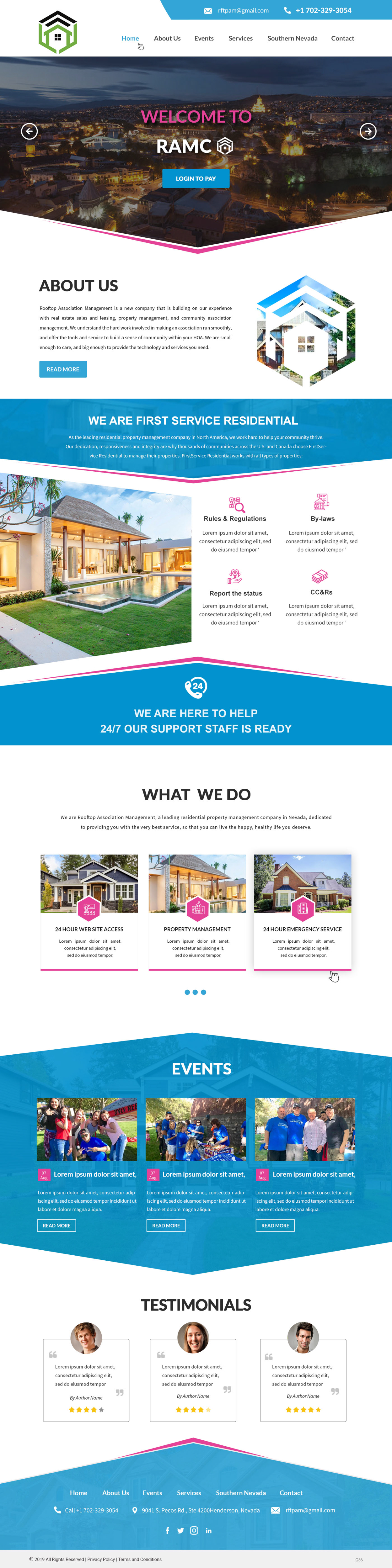 Web Design by pb for RAMCO | Design #22334309