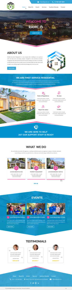 Web Design by pb for RAMCO | Design: #22334309