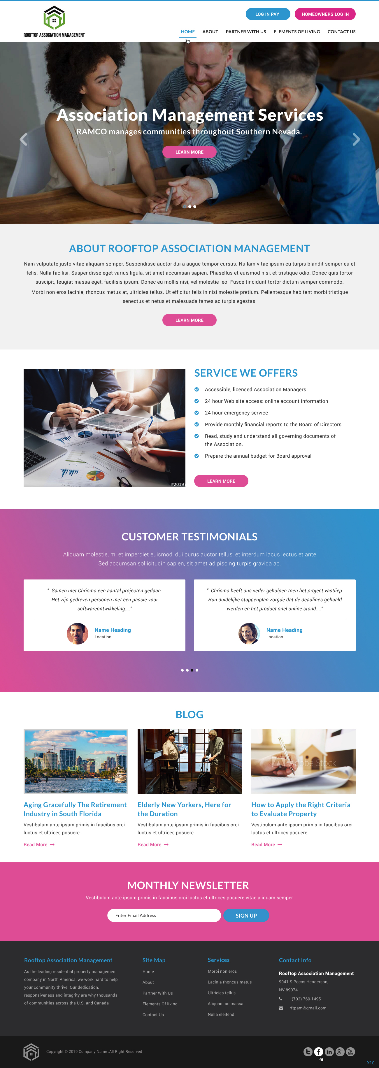 Web Design by pb for RAMCO | Design #22334311