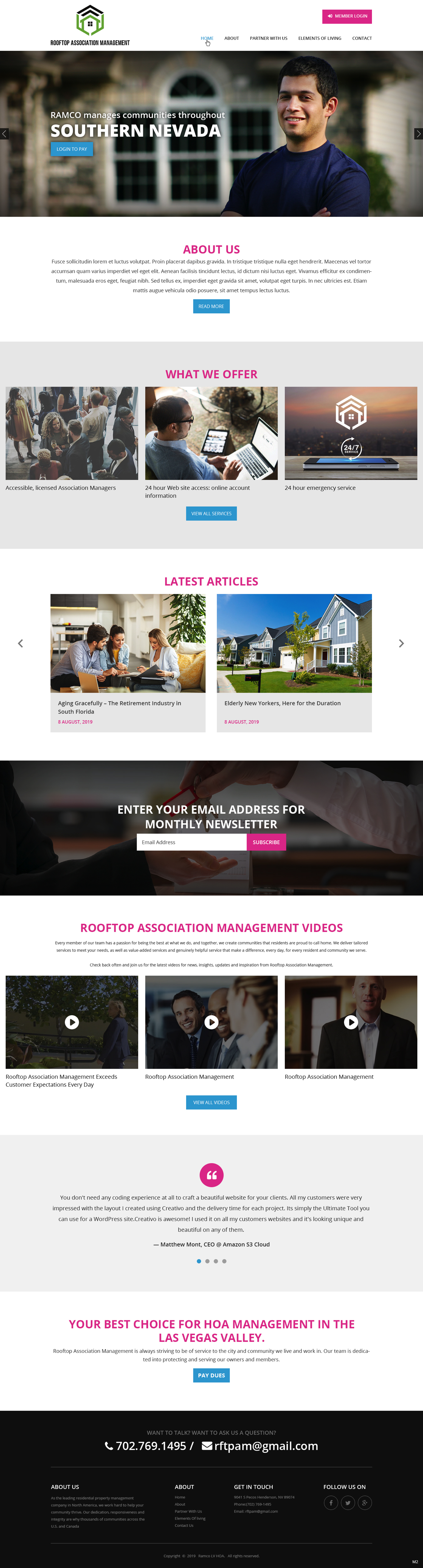 Web Design by pb for RAMCO | Design #22348928