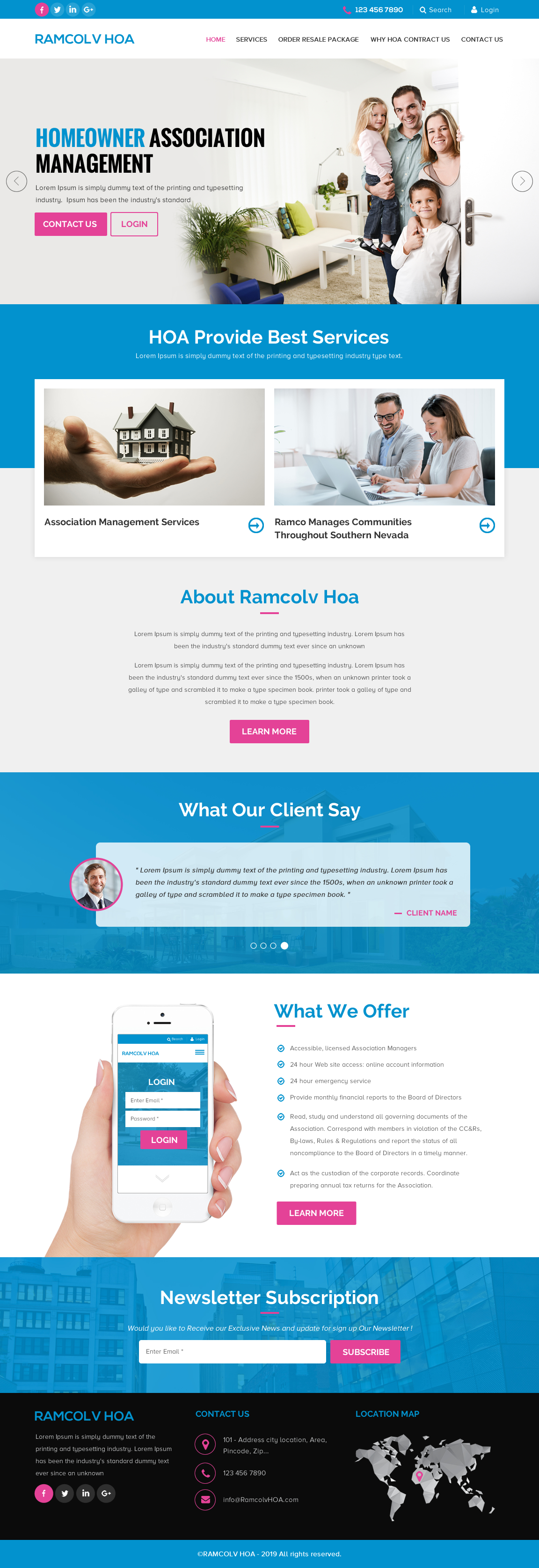 Web Design by rightway for RAMCO | Design #22332739