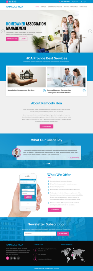 Web Design by rightway for RAMCO | Design: #22332739