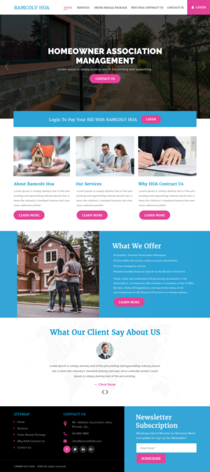 Web Design by rightway for RAMCO | Design #22332740