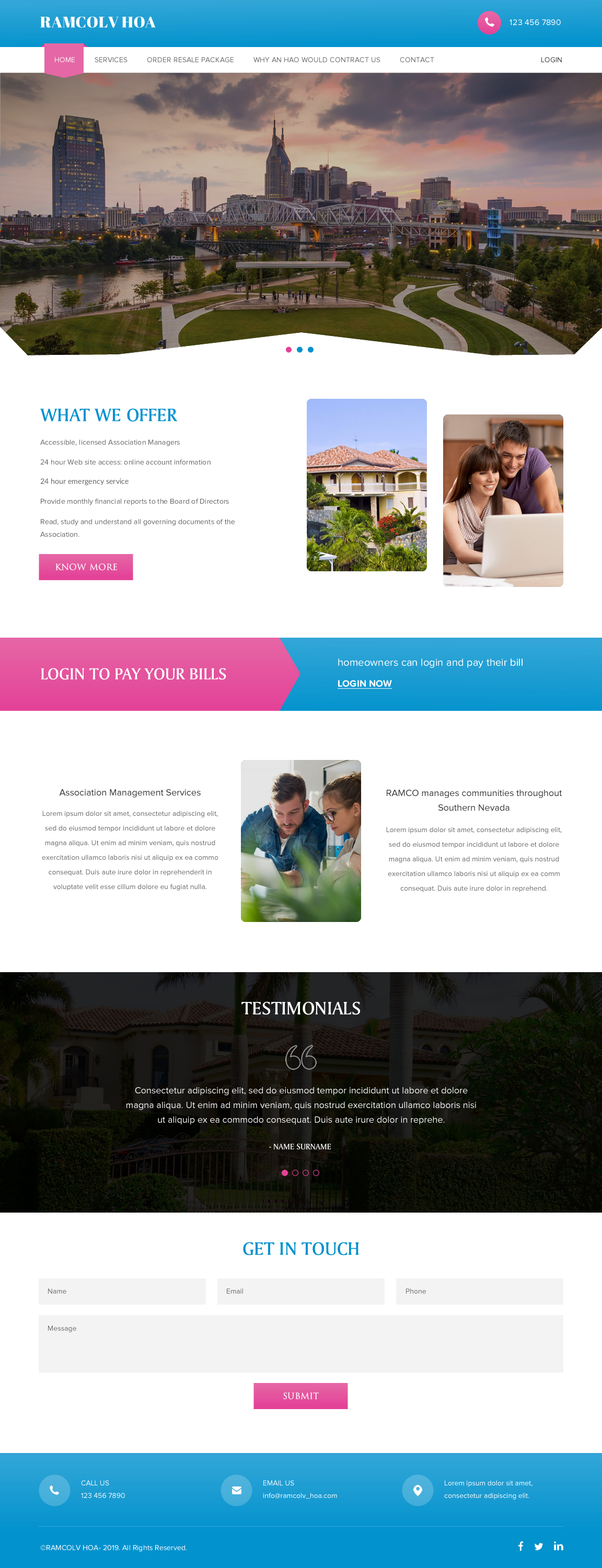 Professional, Playful, Real Estate Design for RAMCO by rightway