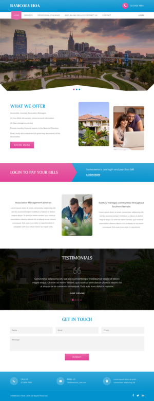 Web Design by rightway for RAMCO | Design: #22332742