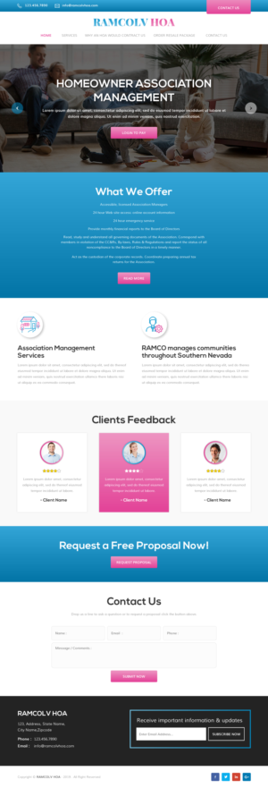 Web Design by rightway for RAMCO | Design: #22332748