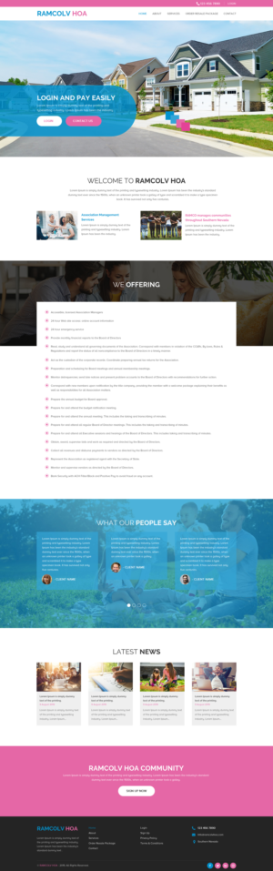 Web Design by rightway for RAMCO | Design: #22332753
