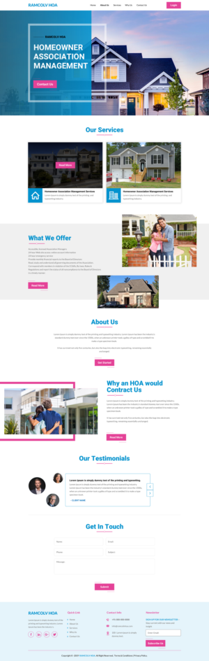 Web Design by rightway for RAMCO | Design: #22332755