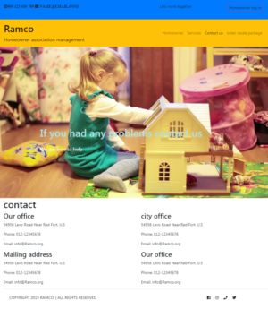 Web Design by Tahsen rakib for RAMCO | Design: #22337248