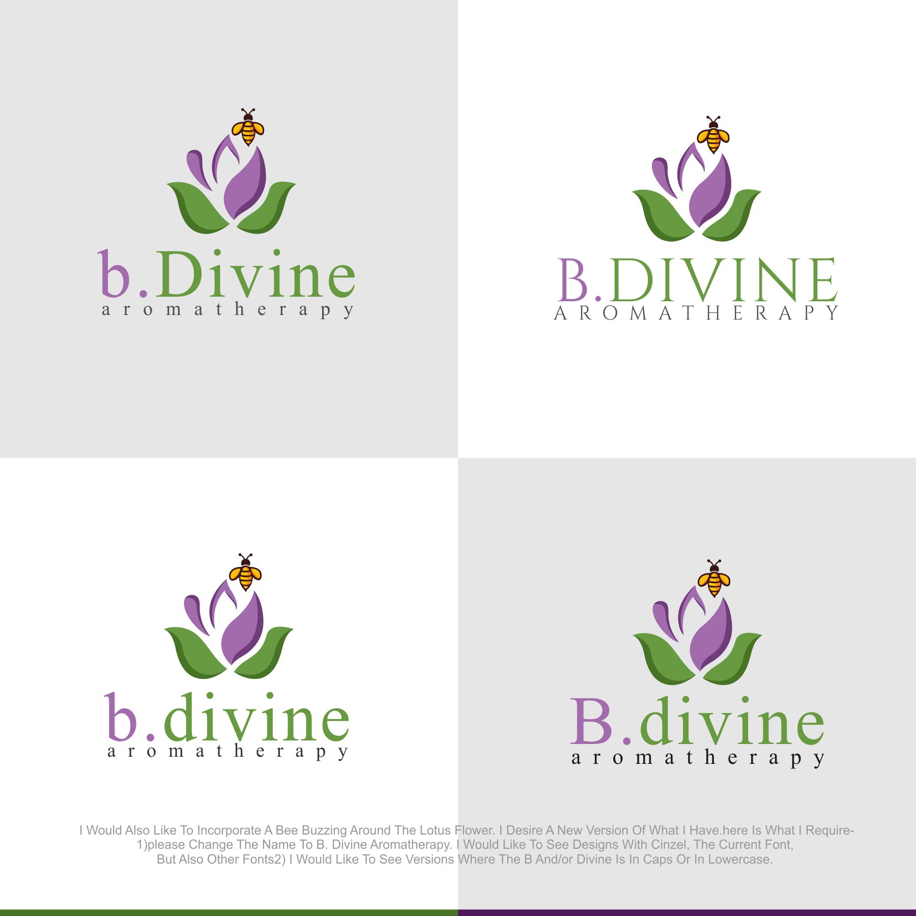 Logo-Design von debdesign für Divine Scents Aromatherapy | Design #22316328