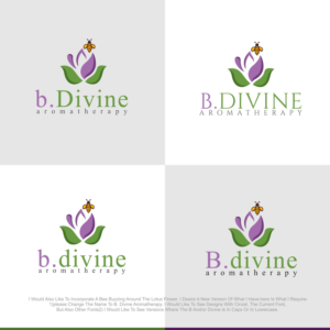 Logo Design by debdesign for Divine Scents Aromatherapy | Design: #22316328