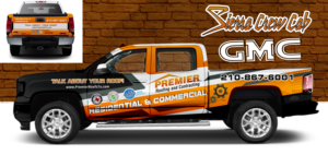 Car Wrap Design by SAI DESIGNS for Premier Roofing and Contracting | Design: #22371501