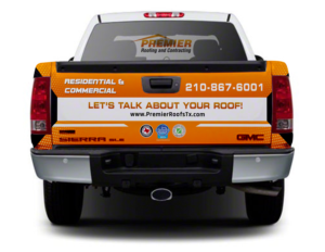 Car Wrap Design by SAI DESIGNS for Premier Roofing and Contracting | Design: #22396257